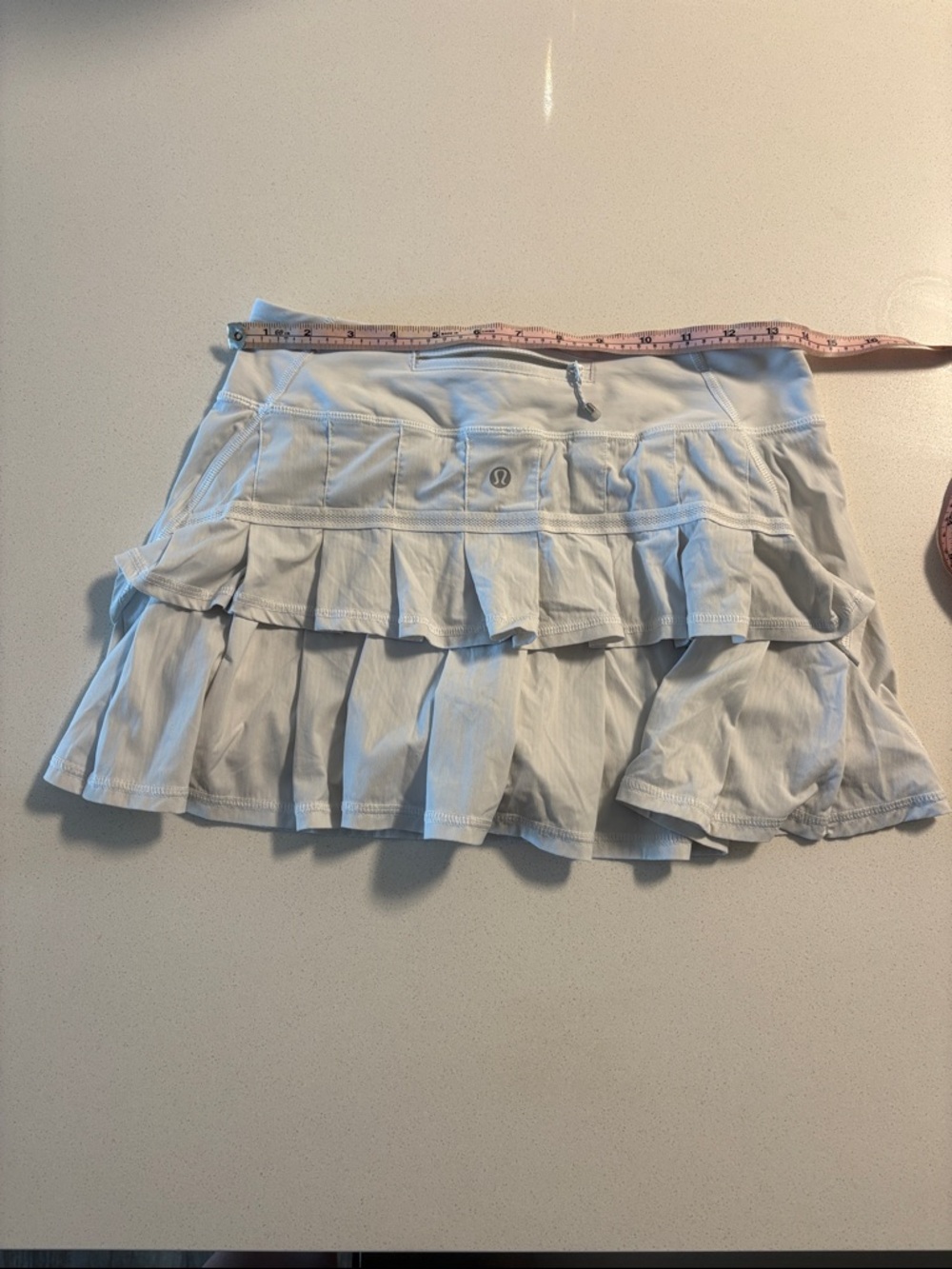lululemon athletica Pace Setter Skirt - White - Picture 10 of 12